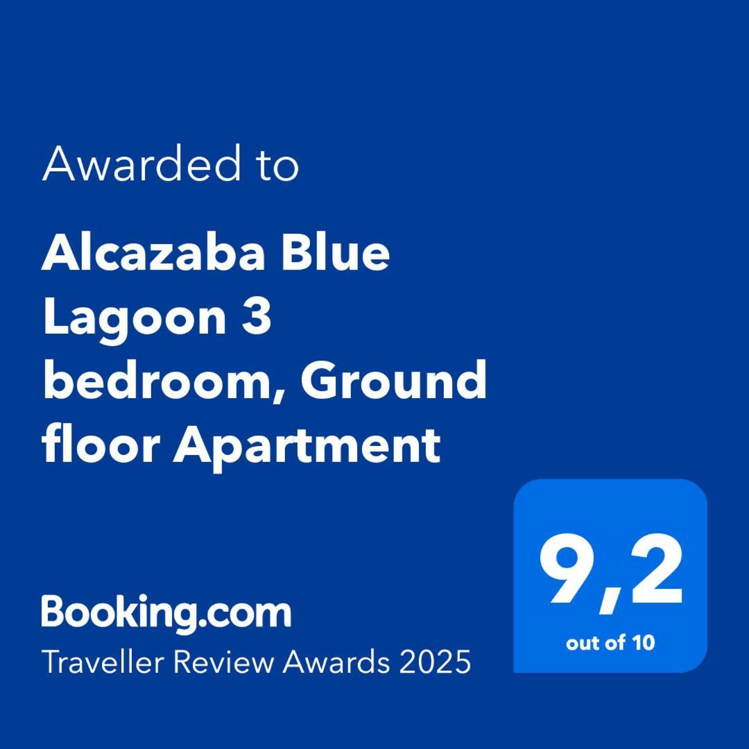Alcazaba Blue Lagoon 3 Bedroom, Ground Floor Apartment เอสเตโปนา ภายนอก รูปภาพ